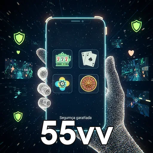 Tela de depósito acessível em casino móvel 55vv